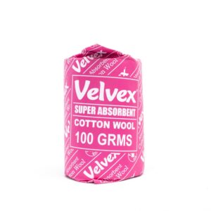 COTTON WOOL (VELVEX) 100 gms